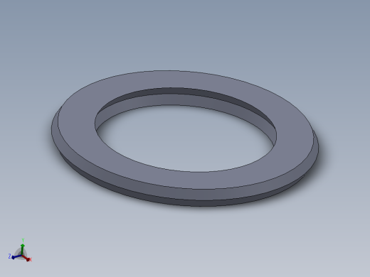 多套GBT4622管法兰用缠绕式垫片3D模型Solidworks设计