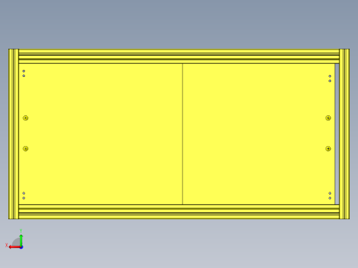 铝合金型材拉门后视缩略图