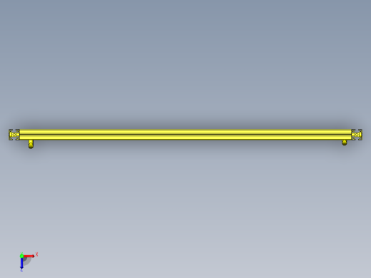 铝合金型材拉门俯视缩略图