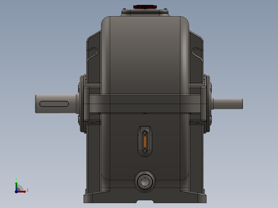 齿轮箱变速箱SW2014前视图