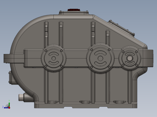 齿轮箱变速箱SW2014右视缩略图