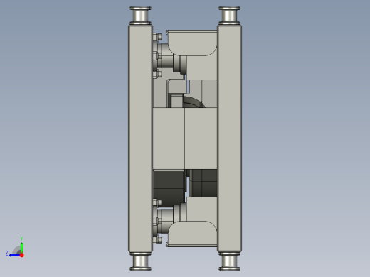 solidworks 剪切冲头右视缩略图