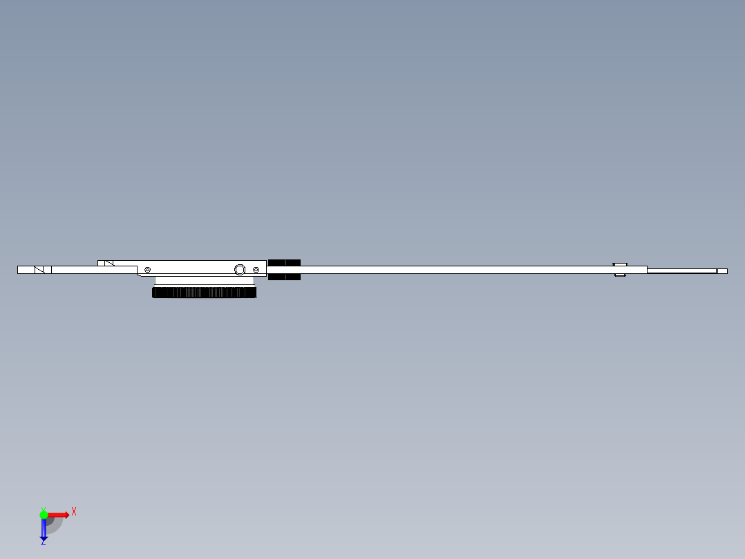 带表、游标卡尺俯视图