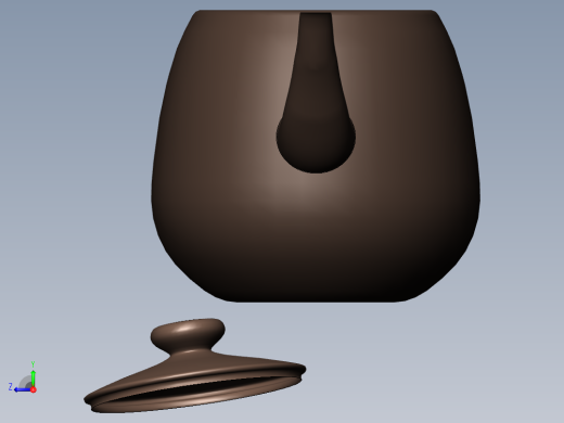 茶具3d模型右视缩略图