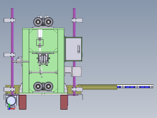 T568 堆垛机货叉前视缩略图