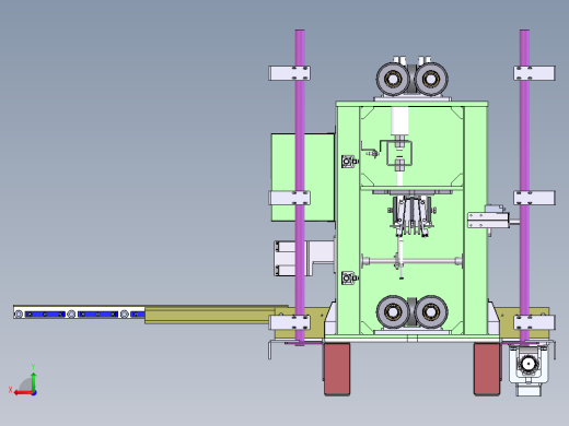 T568 堆垛机货叉后视缩略图