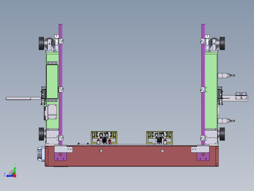 T568 堆垛机货叉右视缩略图