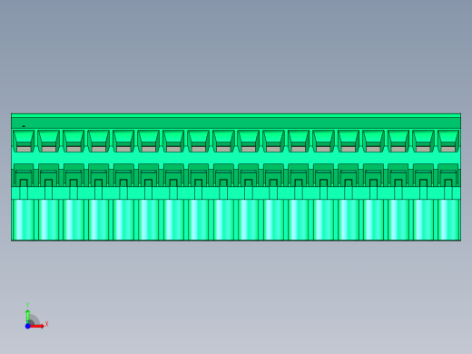DEGSON 2EDG 系列 5.0mm 可插拔接线端子组-2EDGKL-5.0-18P-14-00AH前视缩略图