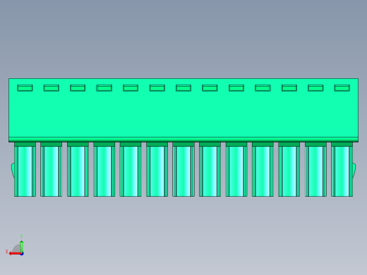 DEGSON 15EDG 系列 3.5mm 插拔式接线端子 FullPack-15EDGK-3.5-13P-14-00AH后视缩略图