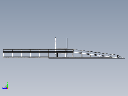 活动梯活动坡道右视缩略图