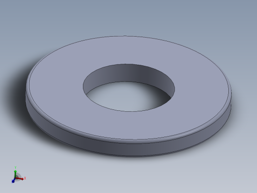 SAE平垫圈-FLAT WASHER SAE 0.250.SLDPRT