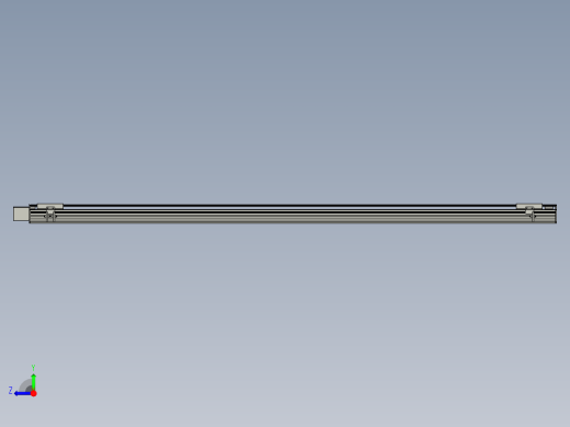 直线模组WG-LHB12-S2000-R(B)设计图纸右视缩略图