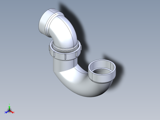 船舶管路系统S28_SeaDrainPLUS_P-TrapUnionConn-SxS_37E172102_2in Sea Drain Plus - P-TrapUnionConn-SxS