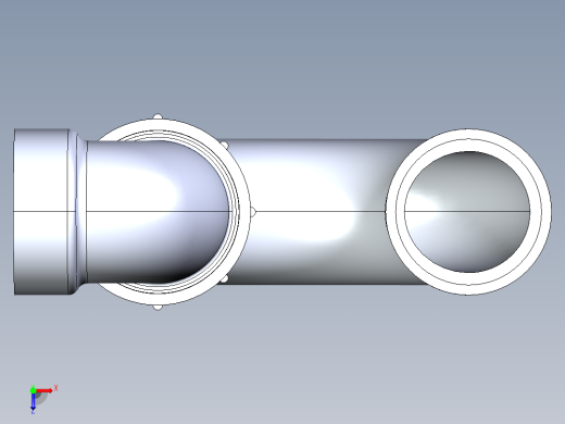船舶管路系统S28_SeaDrainPLUS_P-TrapUnionConn-SxS_37E172102_2in Sea Drain Plus - P-TrapUnionConn-SxS俯视缩略图