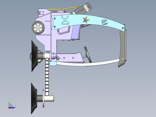扫地车左视缩略图