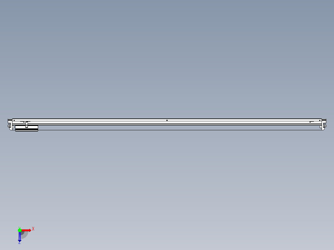 威洛博VL系列3d模型模组VL22H2Y-S2250俯视图