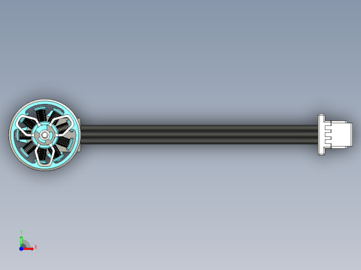 无刷电机前视缩略图