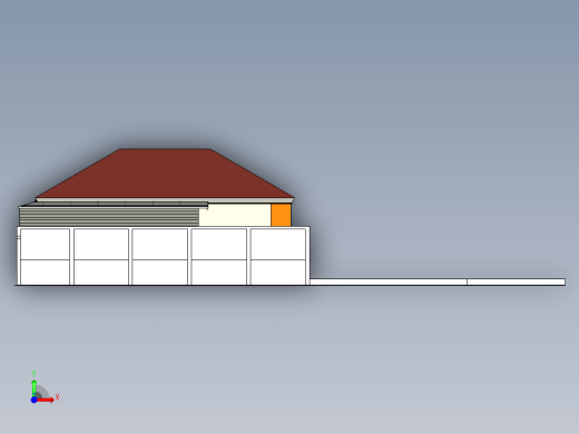 房子前视缩略图