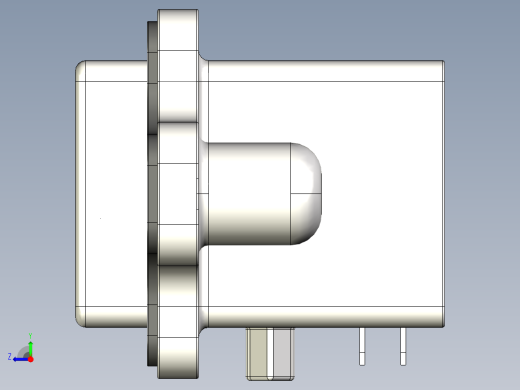 倾斜usb插头右视缩略图