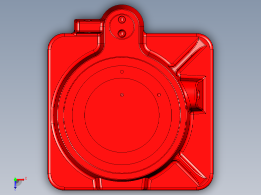 五吨千斤顶（含内部结构）俯视缩略图