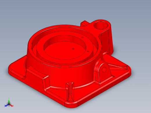 五吨千斤顶（含内部结构）正等轴测缩略图