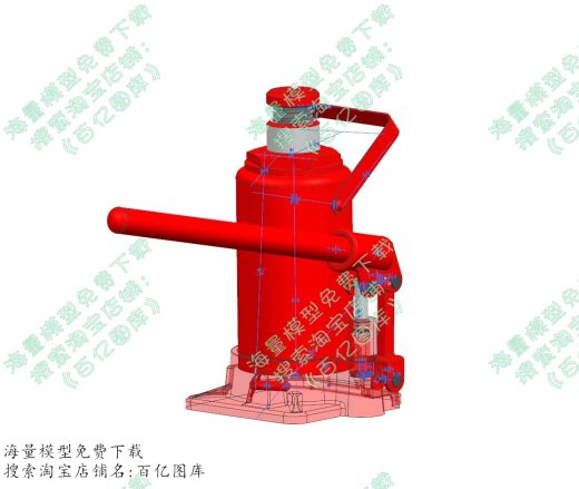 五吨千斤顶（含内部结构）缩略图