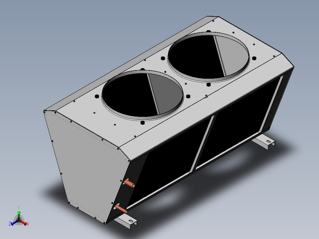 V型冷水机冷凝器