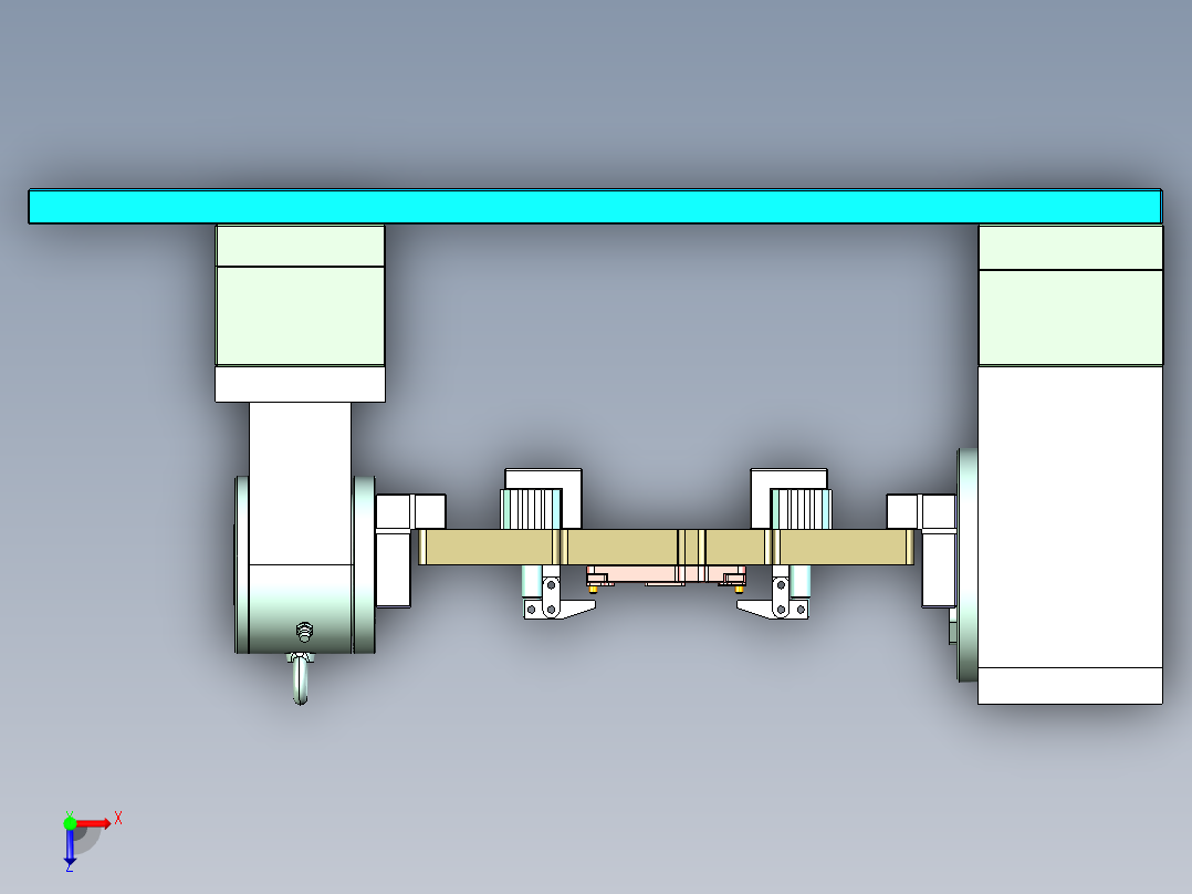 X1-CNC3笔记本CNC工装夹具三维模型-0122俯视图
