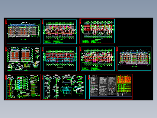 多层住宅楼（端头带底商）