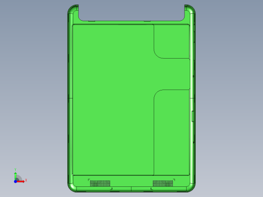 NKD笔记本CNC工装夹具三维模型-CNC1前视缩略图