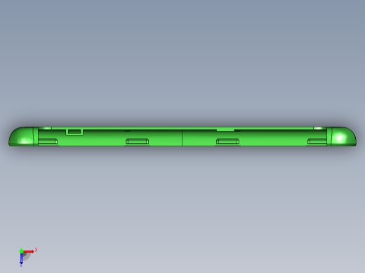NKD笔记本CNC工装夹具三维模型-CNC1俯视缩略图
