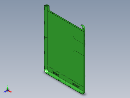 NKD笔记本CNC工装夹具三维模型-CNC1正等轴测缩略图