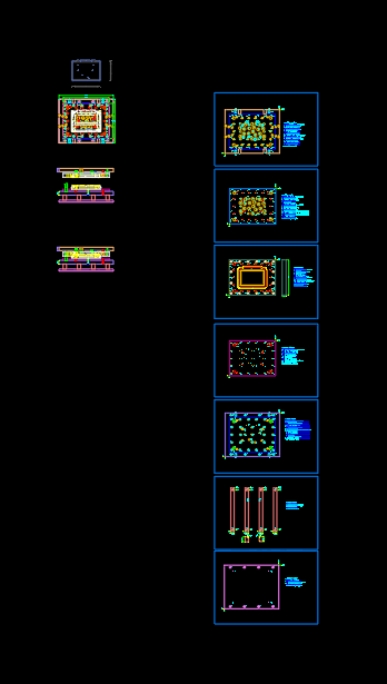笔记本C壳面板hinge折弯模具设计图