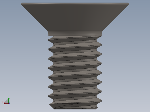 Screw_ISO_10642_M4x8_A2.SLDPRT后视缩略图