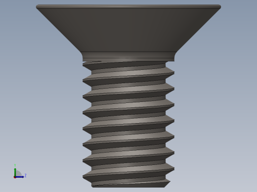 Screw_ISO_10642_M4x8_A2.SLDPRT左视缩略图