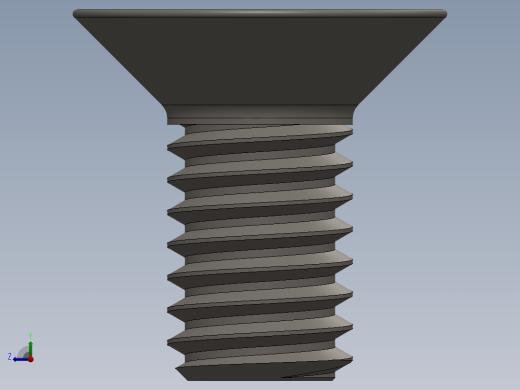 Screw_ISO_10642_M4x8_A2.SLDPRT右视缩略图