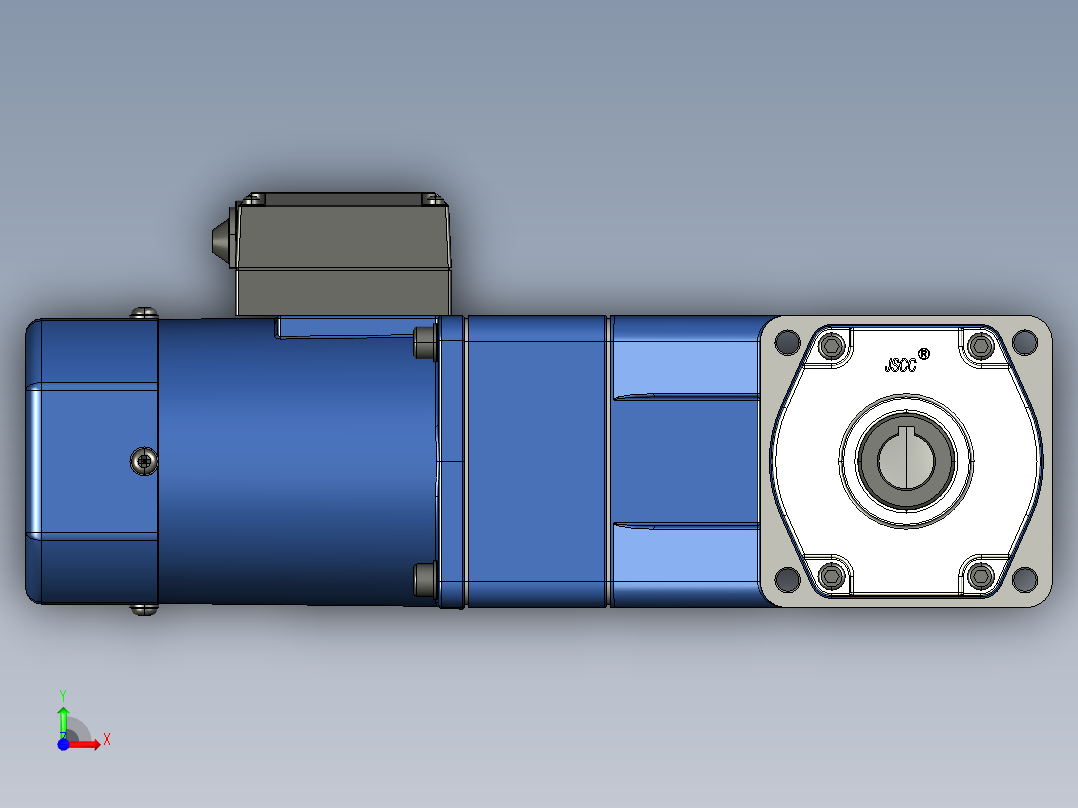 YT系列调速电机-60yt03-1800前视图
