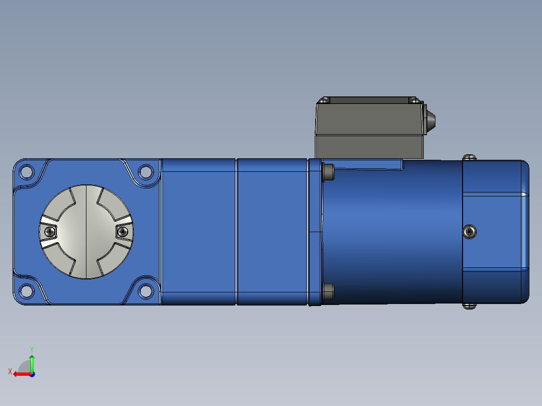 YT系列调速电机-60yt03-1800后视图