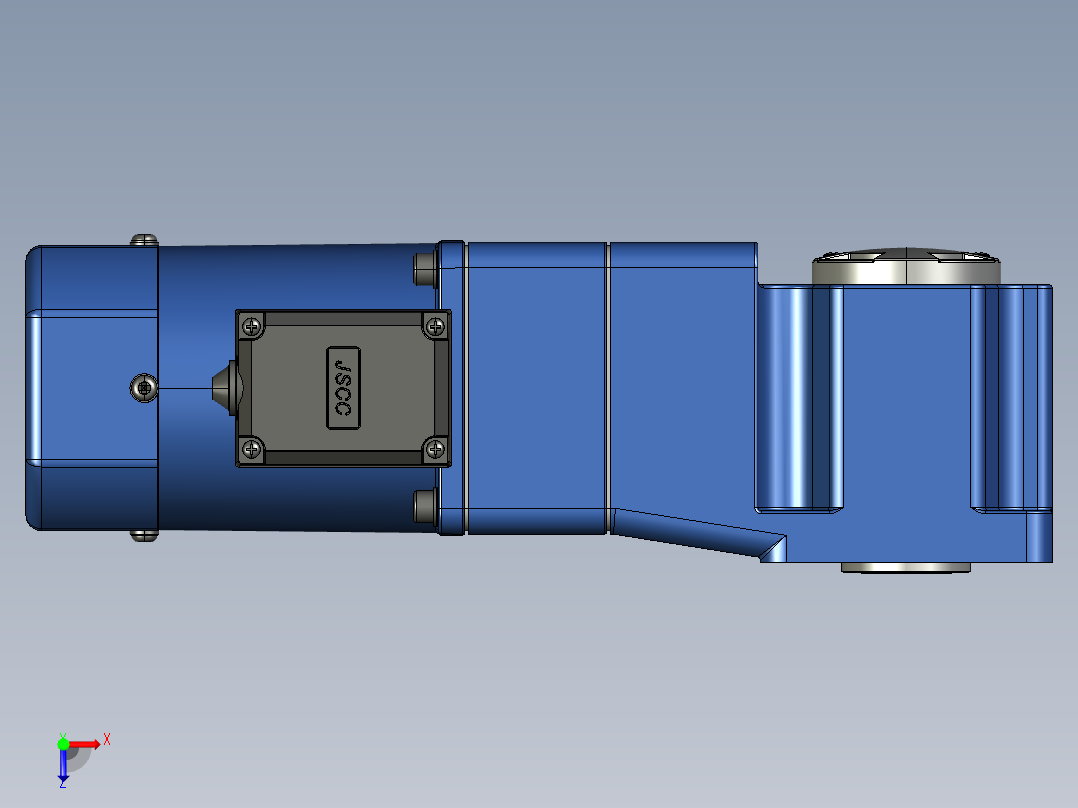 YT系列调速电机-60yt03-1800俯视图