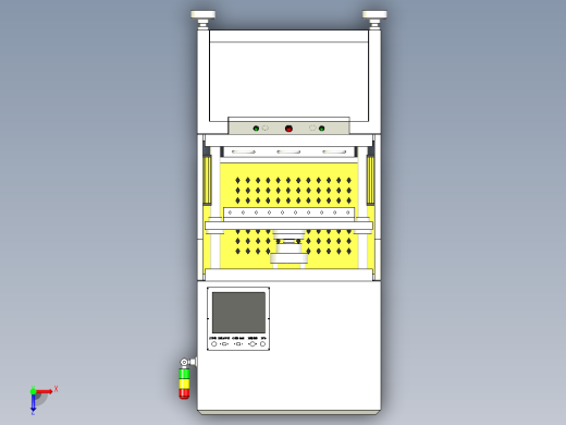 5吨伺服热压机俯视缩略图