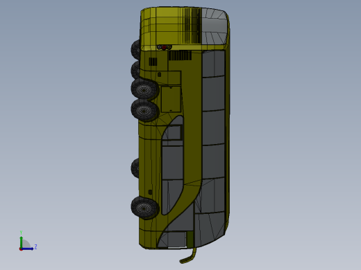 双层客车模型 sw13左视缩略图