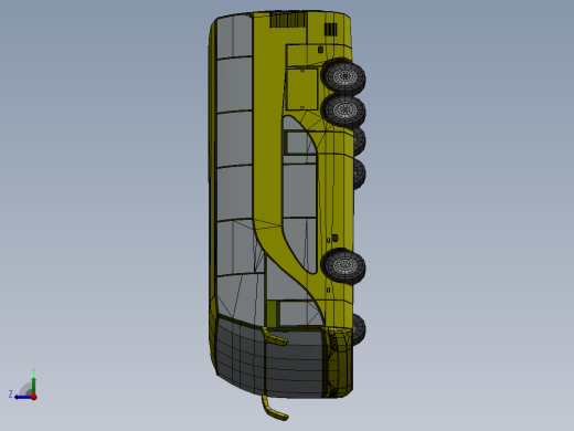 双层客车模型 sw13右视缩略图