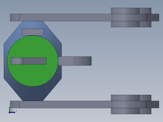 焊接式液压缸1左视缩略图