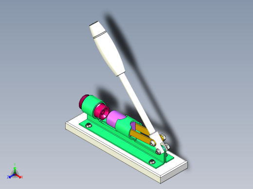 机械式开坚果工具