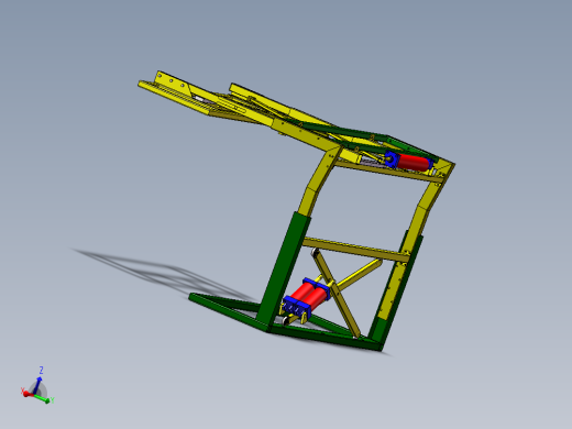 升降可伸缩取料装置工装