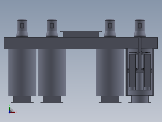 烧蚀机排烟系统