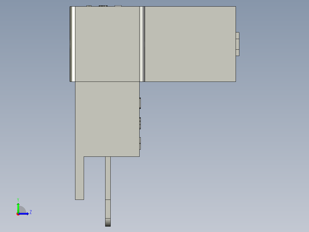 2-欧姆龙EE-SX670-170D左视图