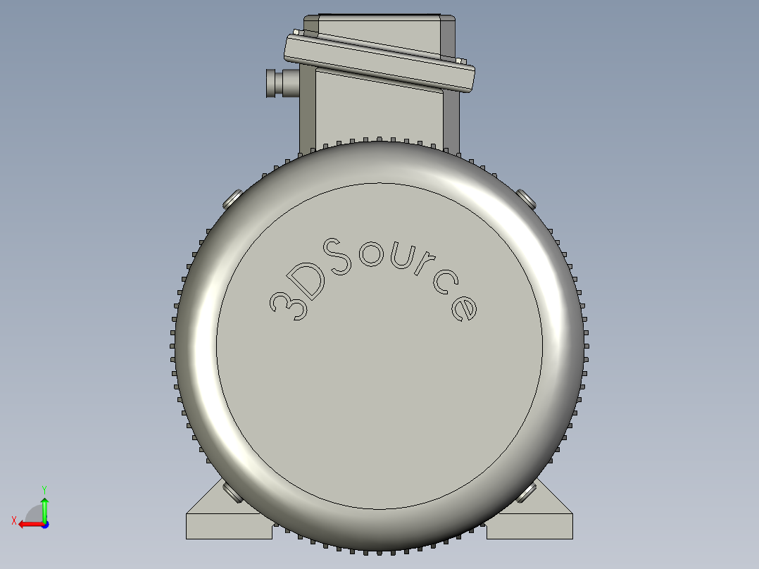 15kw4级电动机1后视图