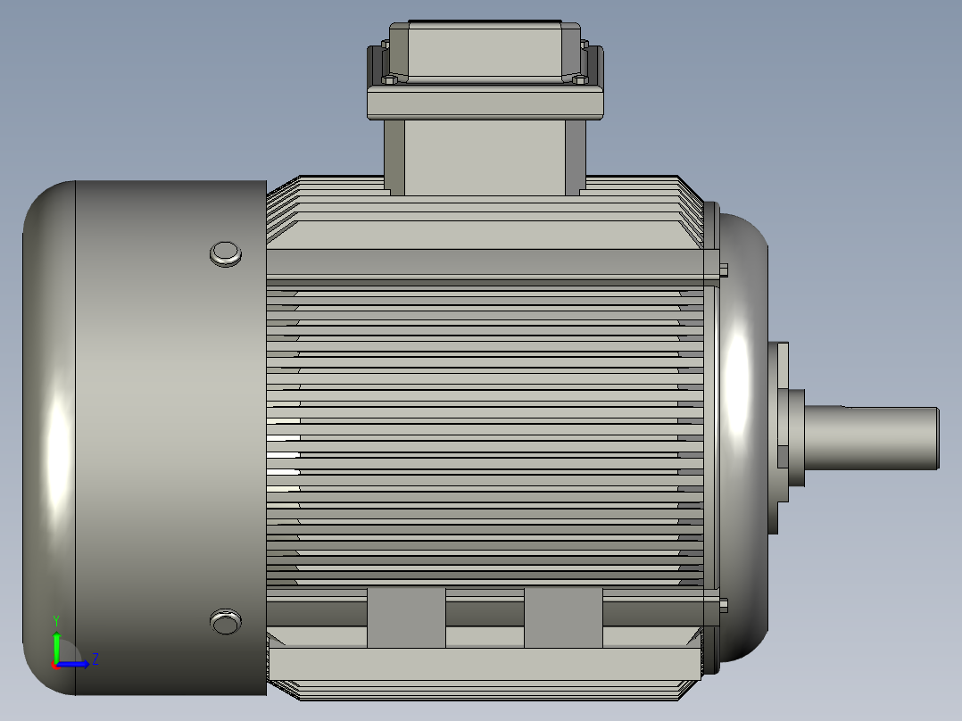 15kw4级电动机1左视图