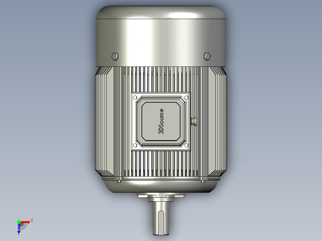 15kw4级电动机1俯视图
